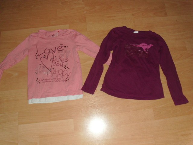 2 Langarmshirts, Mangoon + KangaRoos, Gr. 128
