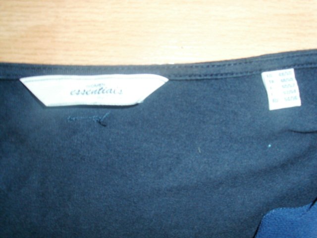 Schlupfshirt von TCM, dunkelblau, Gr. 48/50