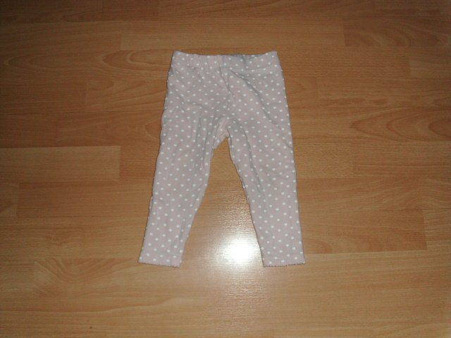 Legging von Topomini, rosa mit Punkten, Gr. 80