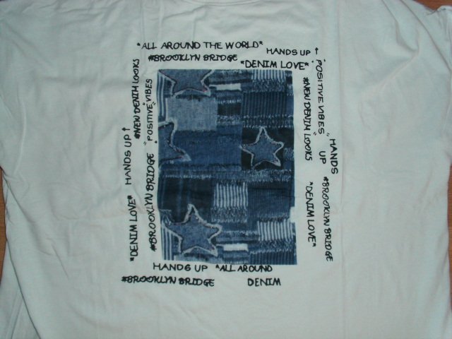 T-Shirt von Rainbow (Bonprix), weiß mit Motiv, Gr. 48/50
