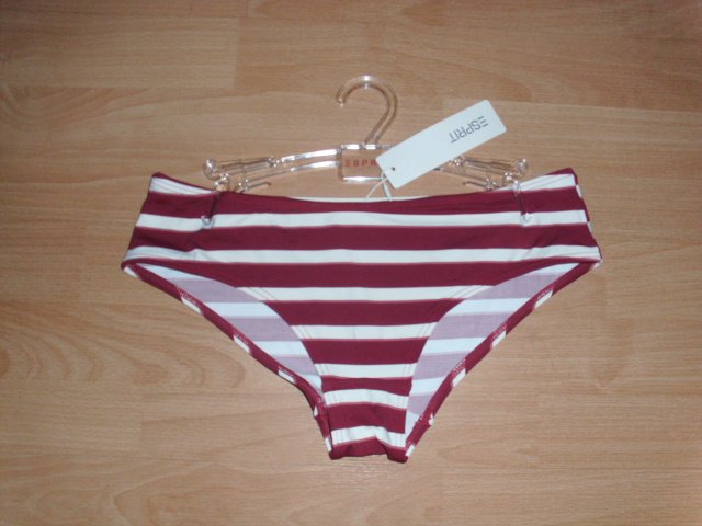 Bikini-Hipster von Esprit, Streifen, Gr. 38 Neu Mit Etikett