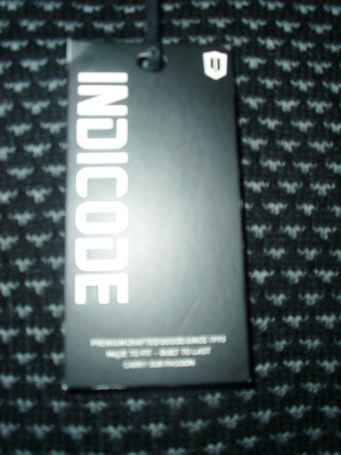 Pullover von Indicode, schwarz-grau, Gr. L mit Etikett