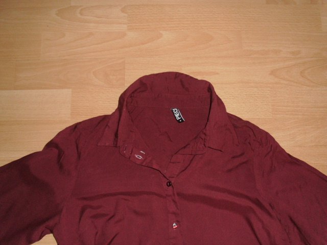 Kleid von Pieces, bordeauxrot, Gr. 44
