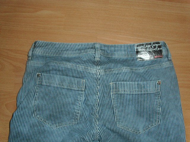 7/8 Jeans von Street One, gestreift, Gr. 40