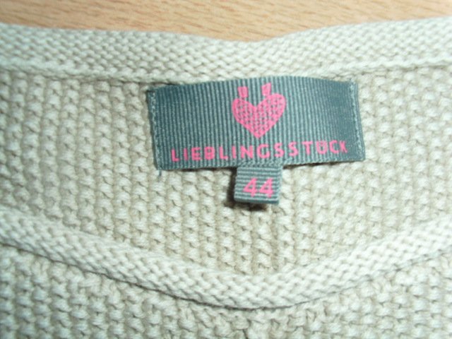 Strickpullover von Lieblingsstück, hellbeige, Gr. 44