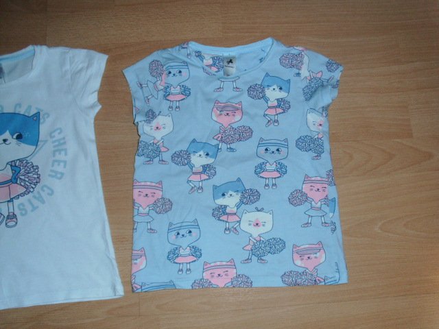 2 T-Shirts von Palomino, mit Motiven, Gr. 116