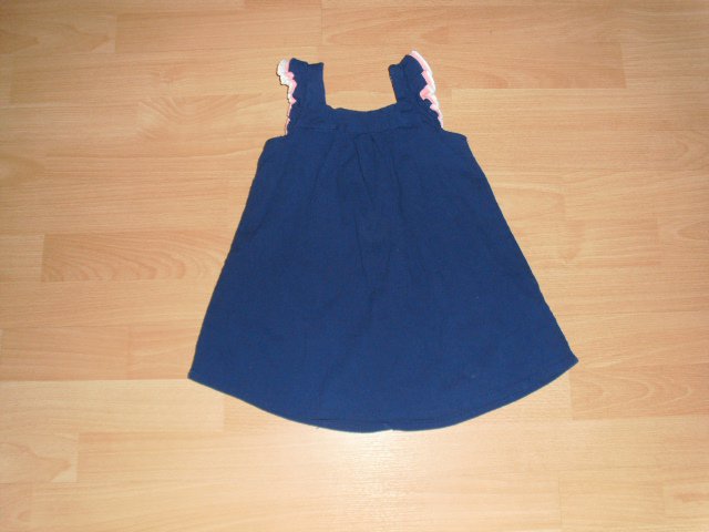 Kleid von Pocopiano, blau, Gr. 86/92
