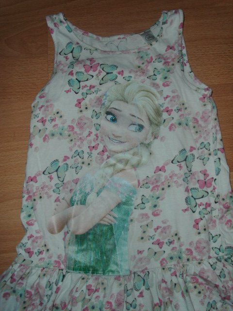 Kleid von Disney, mit Motiv, Gr. 110/116