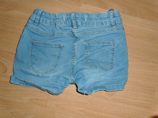 Jeansshorts von Pocopiano, blau, Gr. 122