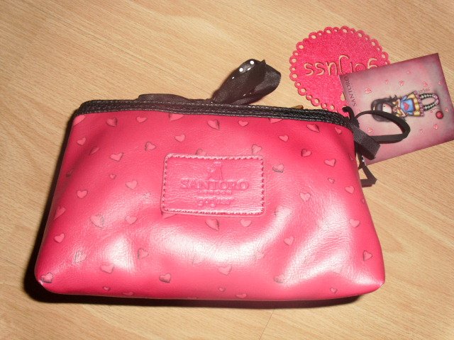 Kosmetiktasche von Gorjuss, rosa/pink, mit Etikett