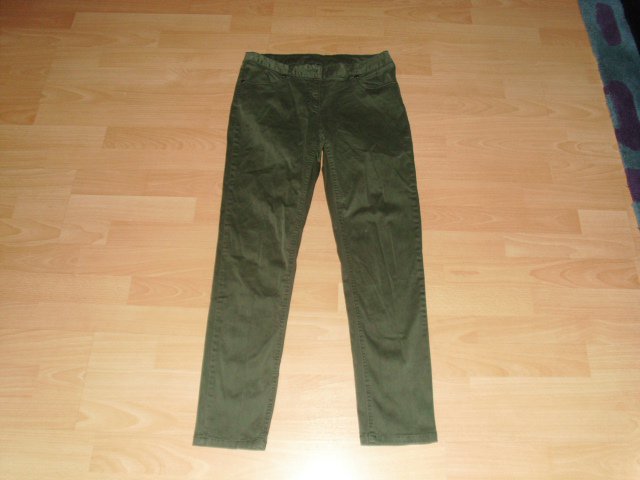 Röhrenhose von Jean Pascale, khaki, Gr. 40