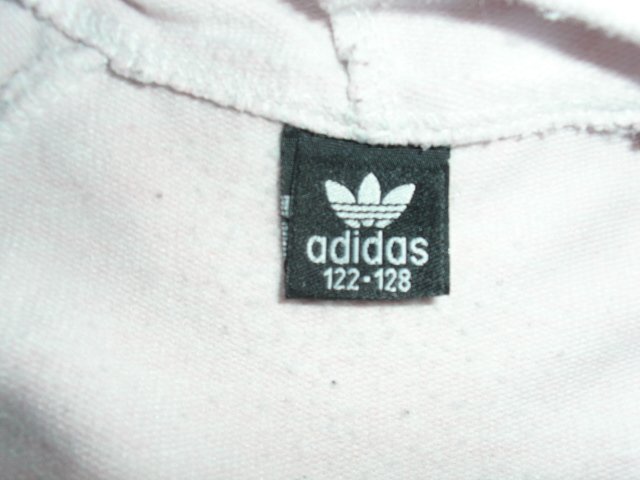 Sportanzug von Adidas, hellrosa, Gr. 122/128