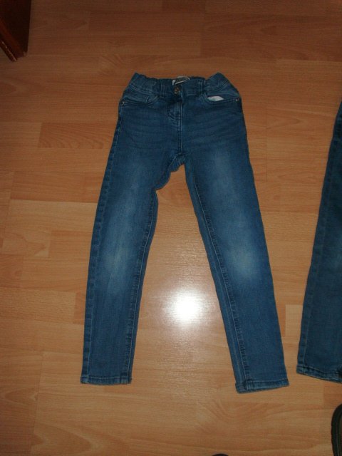 2 Jeanshosen von Pocopiano + Kiki & Koko, Gr. 128