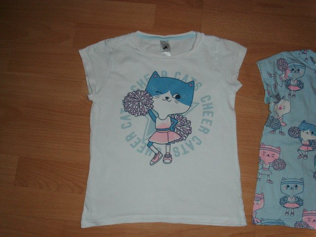2 T-Shirts von Palomino, mit Motiven, Gr. 116