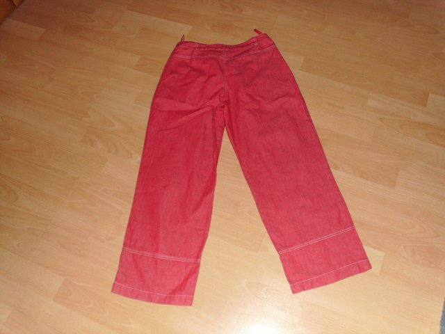 7/8 Hose, rot, Gr. 38