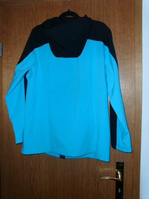 Softshelljacke von Catamaran Sports, türkis-schwarz, Gr. 40/42