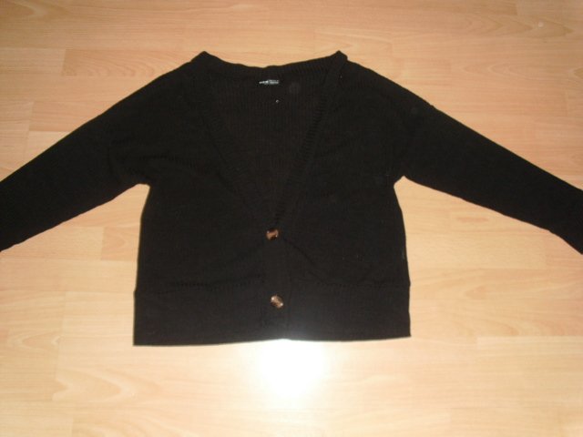 Strickjacke von Shein, schwarz, Gr. 42