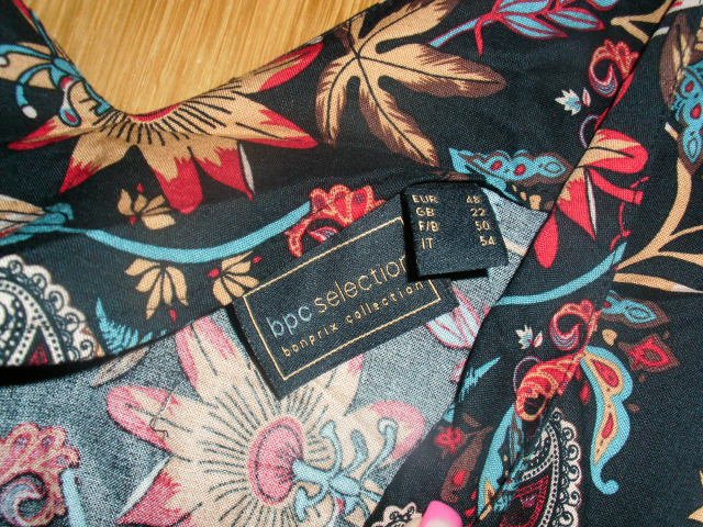 Sommerkleid von bpc Selection, bunt, Gr. 48