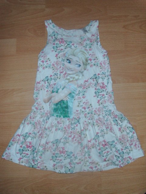 Kleid von Disney, mit Motiv, Gr. 110/116