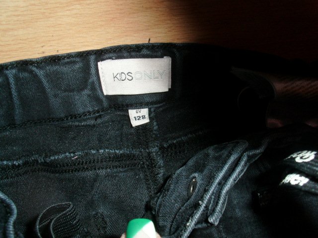 Jeans von Kids Only, schwarz, Gr. 128
