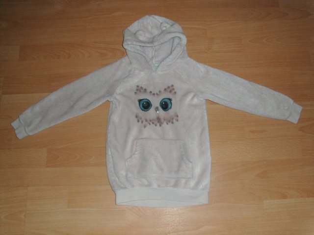 Nickihoodie von H&M, mit Motiv, Gr. 110/116