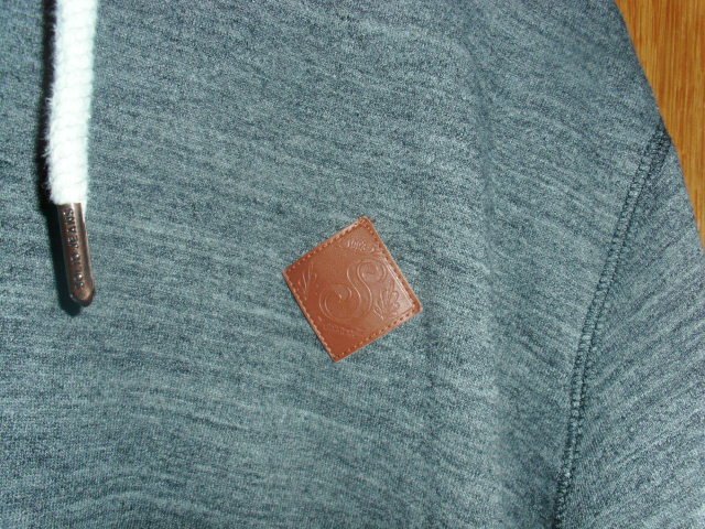 Hoodie von Solid, grau mit Bauchtaschen, Gr. XL