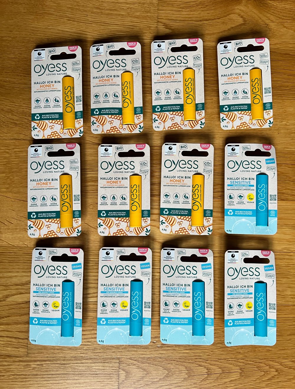 Oyess Labellos 12 Stück