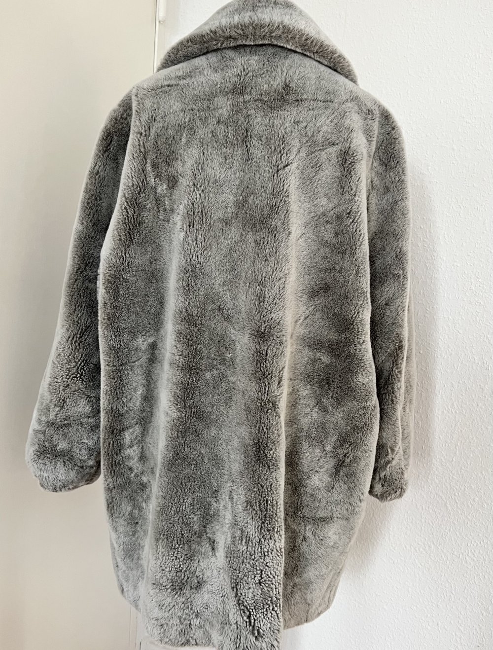 Olsen Fellmantel Plüschmantel M
