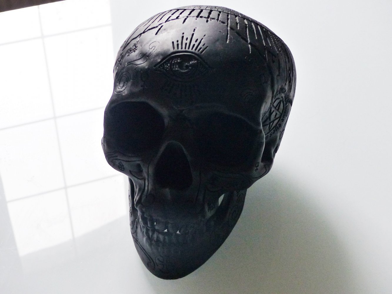 Killstar Nephilim Resin Skull