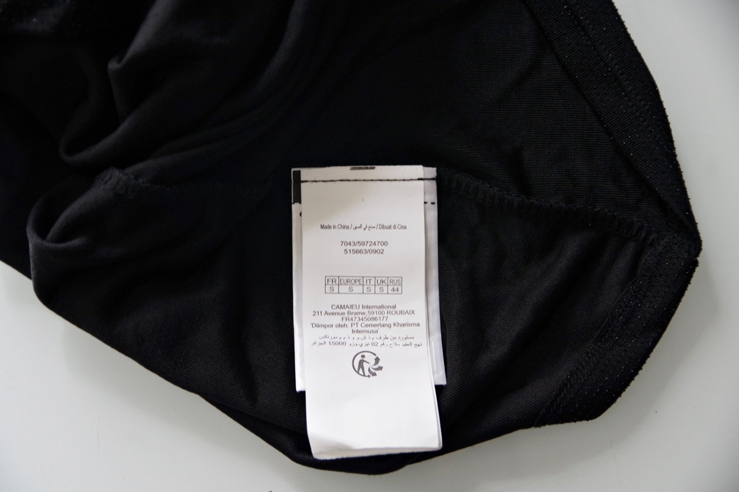 Neu Camaieu top asymetrisch