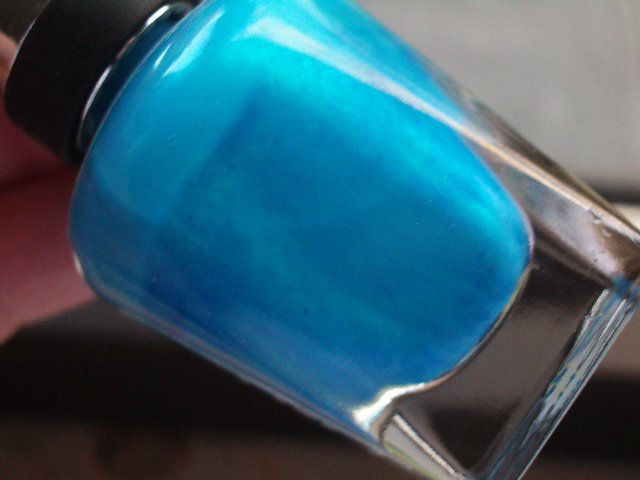 3 x Sally Hansen  Nagellack  Blau + Glitter    Wie neu!
