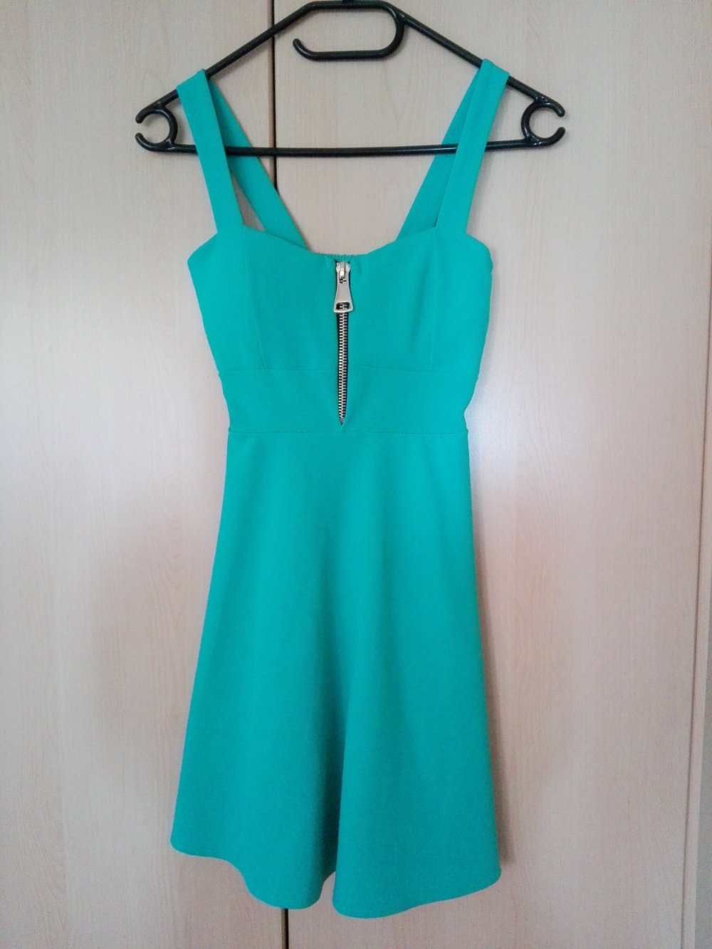 tolles Kleid XS/S 34/36 mit Reißverschluss vorne