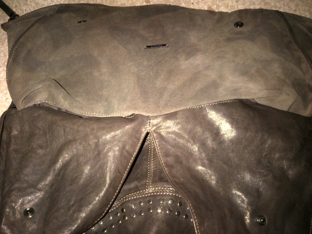 Vic Matie Ledertasche Hobo braun 