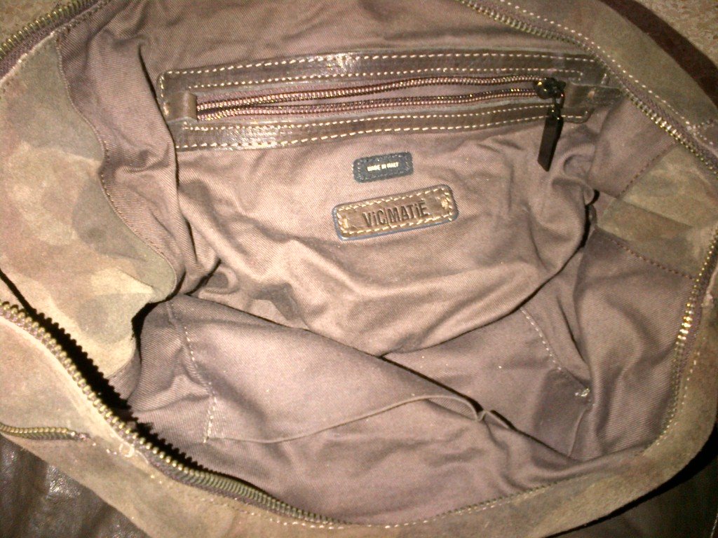 Vic Matie Ledertasche Hobo braun 