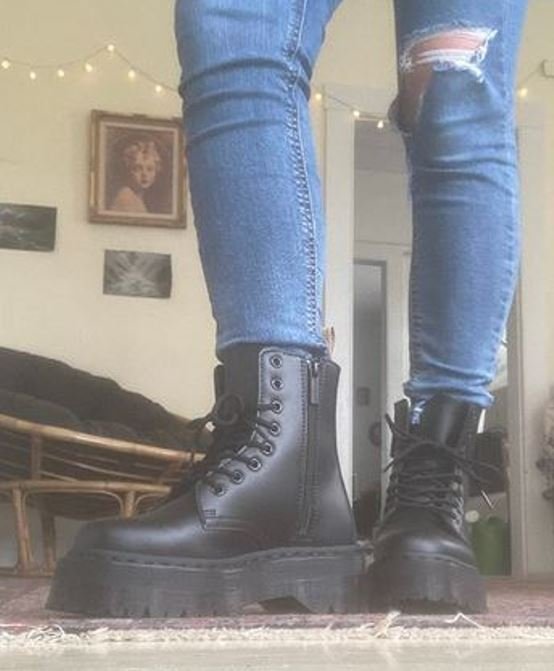 Dr. Martens Boots schwarz Gr. 39