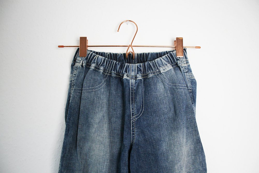 Hellblaue Treggings