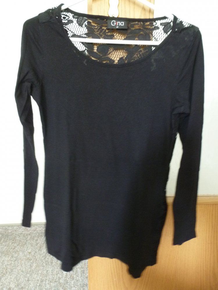 Longshirt mit Spitze
