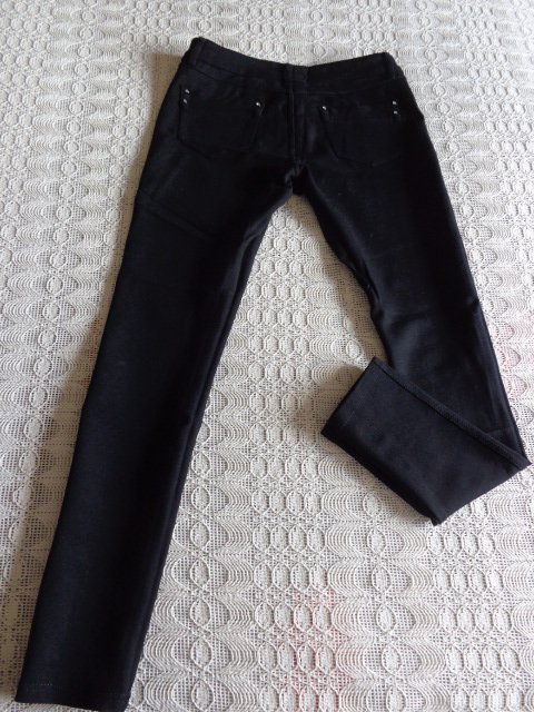 Skinny-Stoffhose Hose ca. Gr. 36? oder Gr. 38?, schwarz, kaum getragen, neuwertig