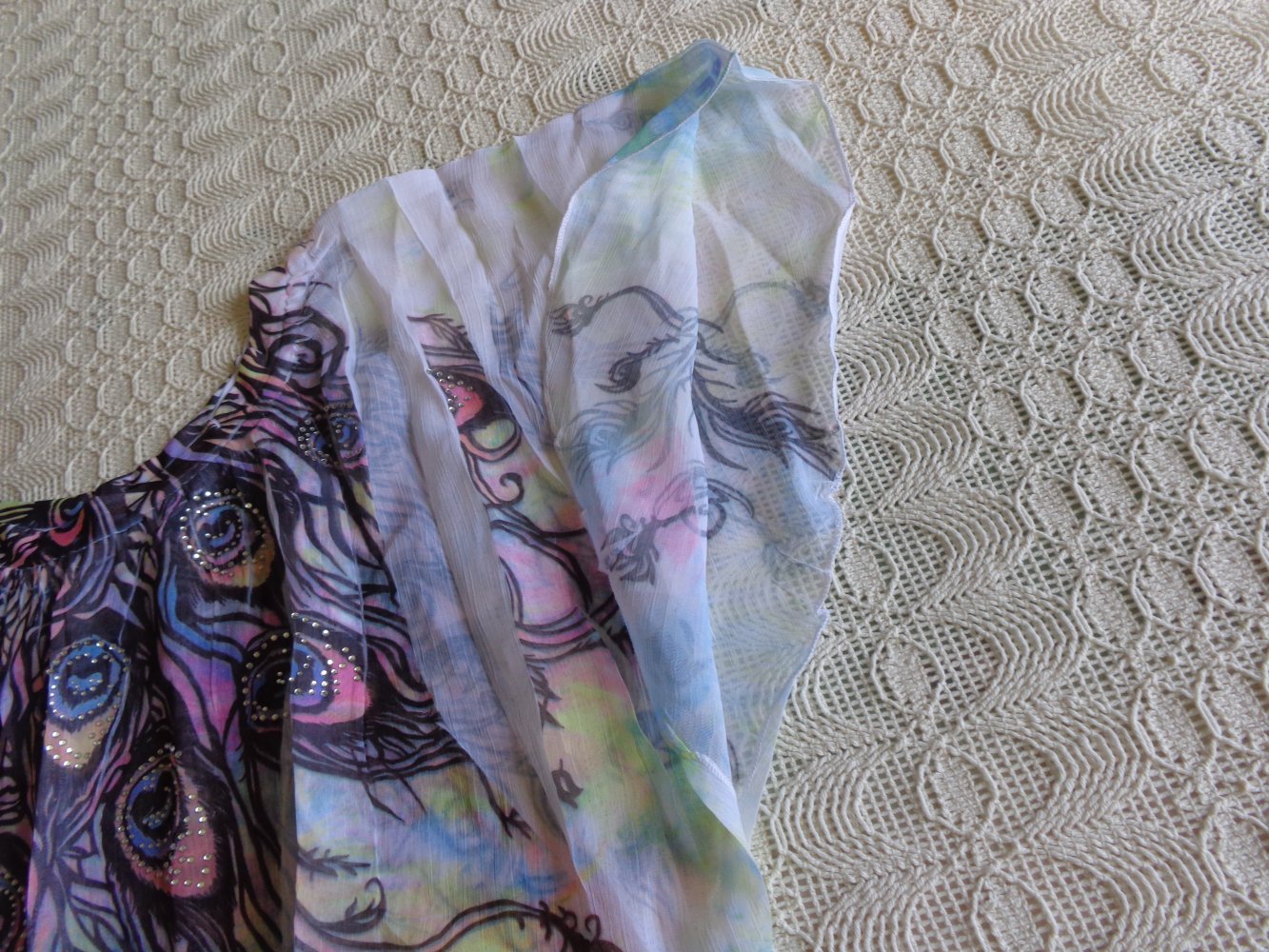 #Vintage - Bluse, Schlupfbluse, Gr. XS bzw. ca. Gr. 34, Jennifer Taylor