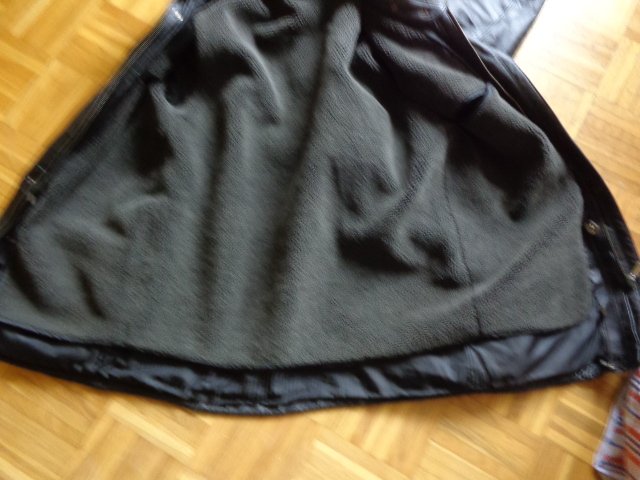 #Vintage, Herren-Lederjacke, Jacke, Parka, Herrenjacke, echt Leder, ca. Gr. M/L, schwarz