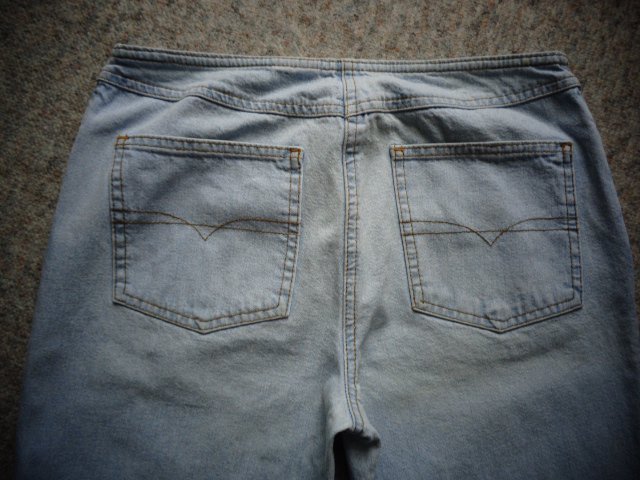 #Jeans Hose Gr. 36 Bootcut hellblau