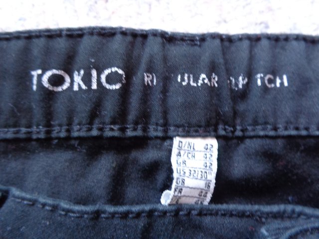 #Hose Jeans Stooker/Tokio Gr. 42 schwarz Regular Stretch