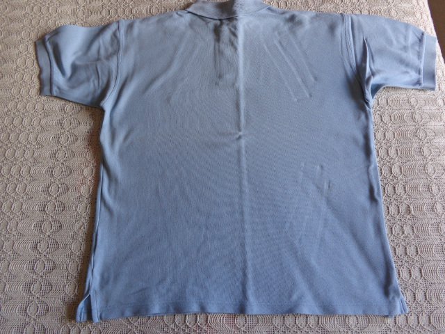 #Vintage - Herren-Poloshirt, Gr. M, hellblau, JP