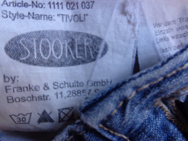 #Hose Jeans Stooker/Tivoli Gr. 42 blau