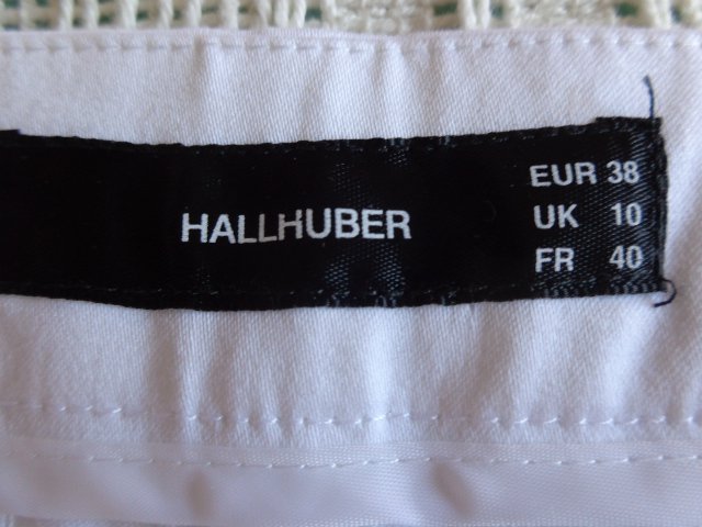 #Hose Gr. 38 wollweiß Marke Hallhuber, NEU, nicht getragen