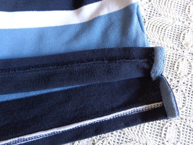 #Herren-Piqué-Poloshirt, Gr. M, gestreift, man by Tchibo