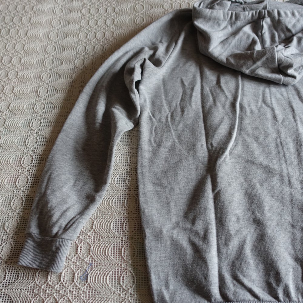 Hoodie, Sweatshirt mit Kapuze, Kapuzenshirt, Gr. XS, ca. Gr. 34/36, FBsister, Disney, grau