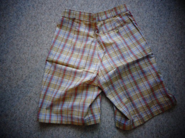 #Vintage Shorts Bermuda kariert für Herren ca. Gr. 44/46, ca. Herren S/M, evtl. auch für Frauen