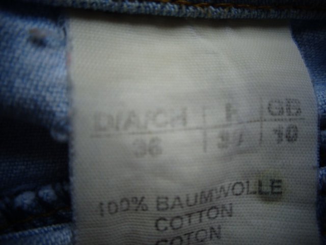#Jeans Hose Gr. 36 Bootcut hellblau