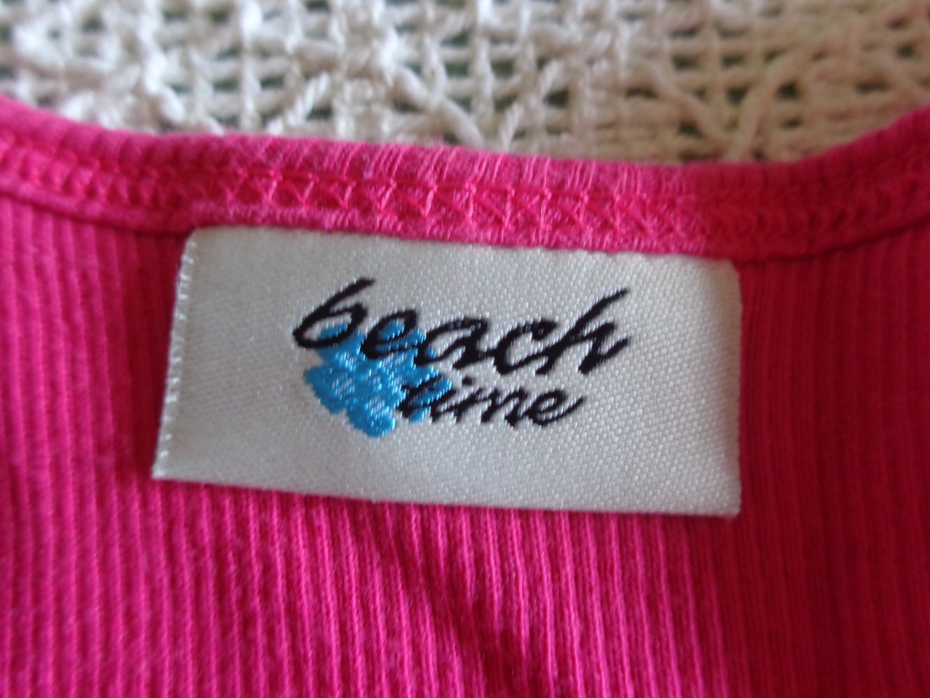 #Vintage - Top, Shirt, Rippenshirt, Gr. 32/34 bzw. ca. Gr. XXS/XS, bunt